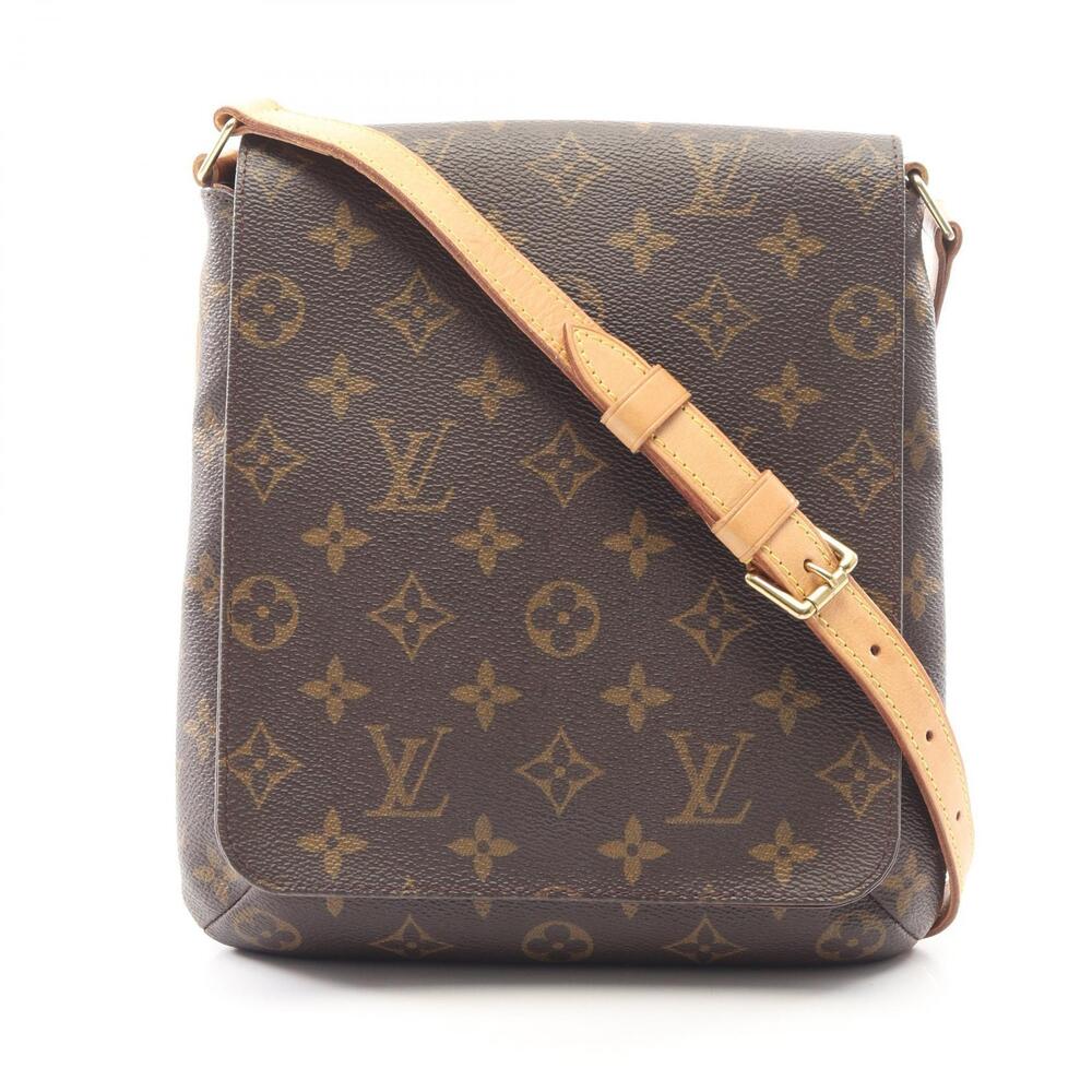 Louis Vuitton Musette Salsa Short Strap Shoulder Bag Canvas Leather Monogram